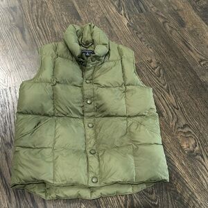 Boys Lands’ End puffer vest size 7/8
